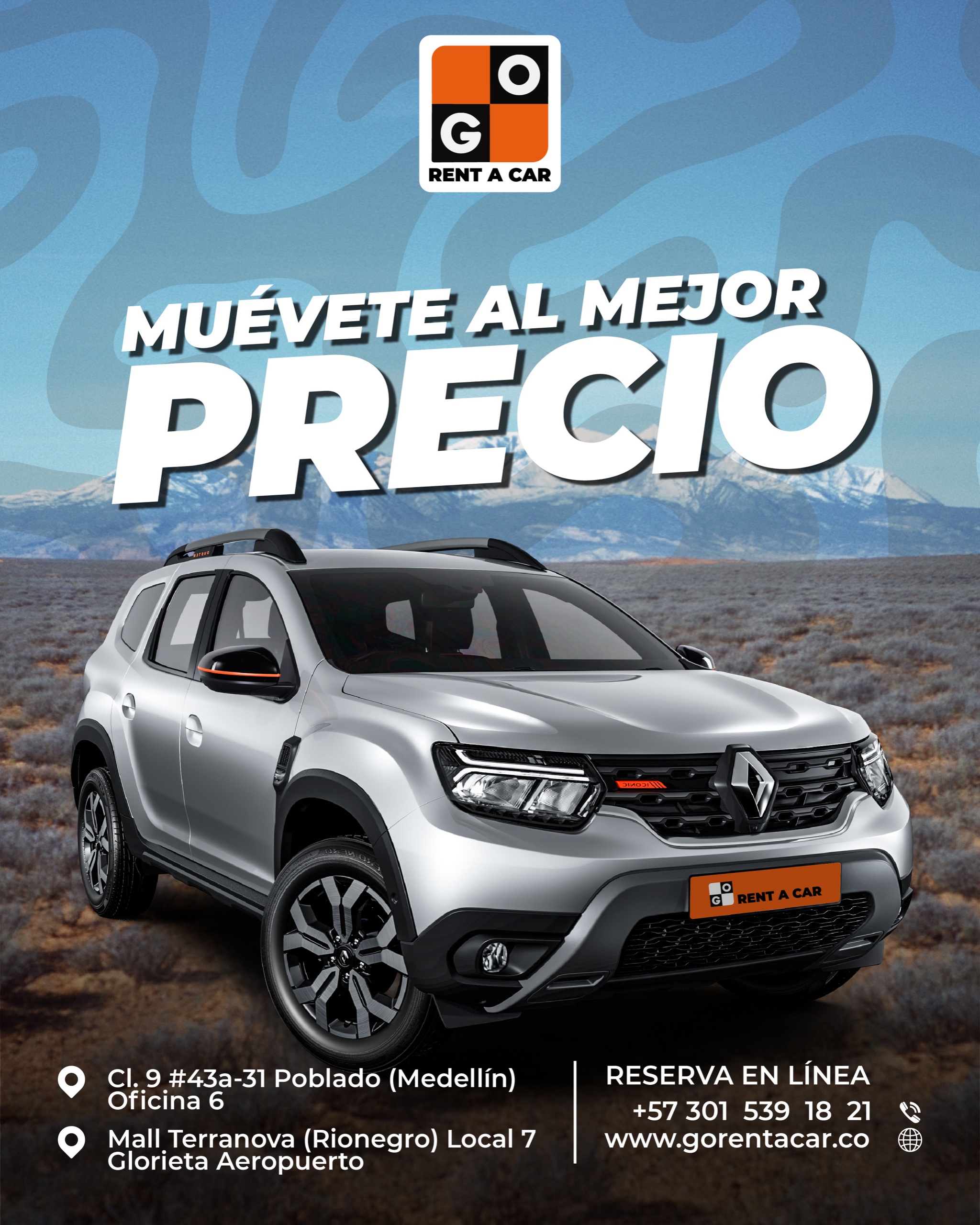 carros de renta en Medellín