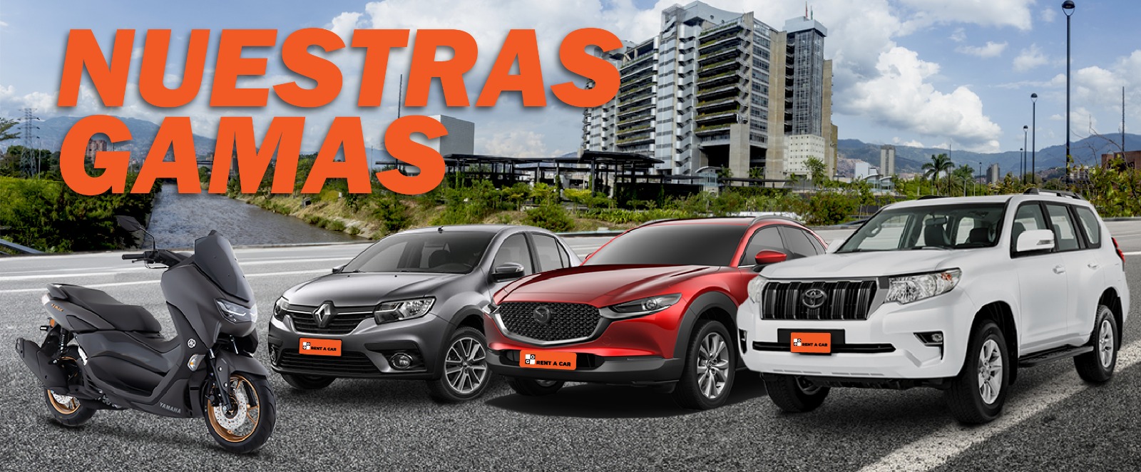 Alquiler de vehículos Rionegro
