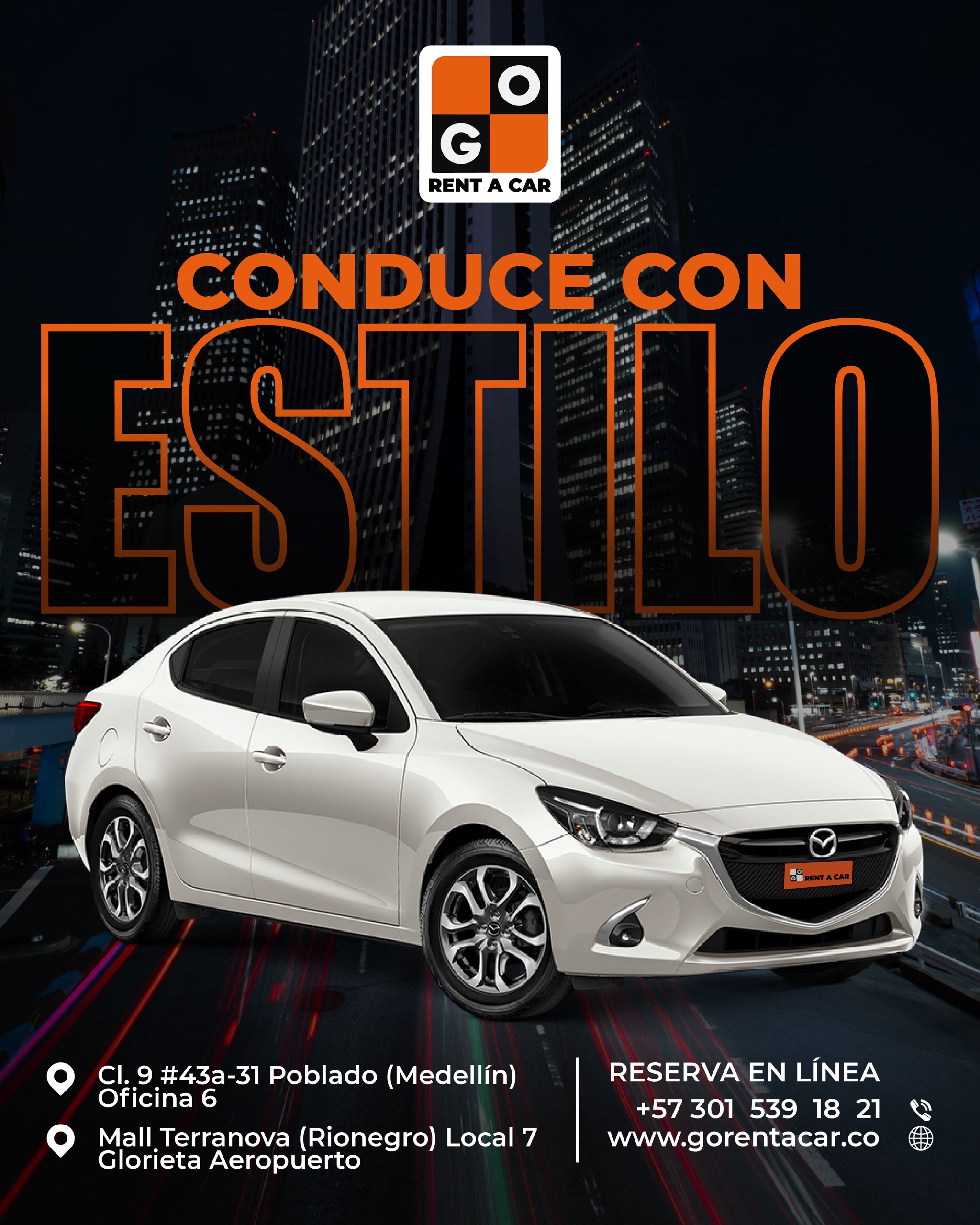 Rent a car en Medellín