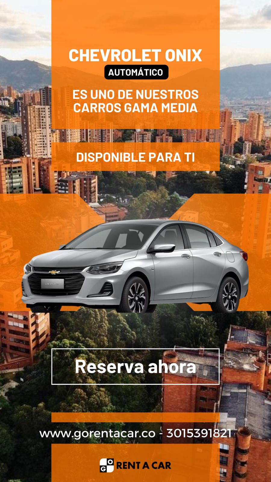 Rent a car Medellín
