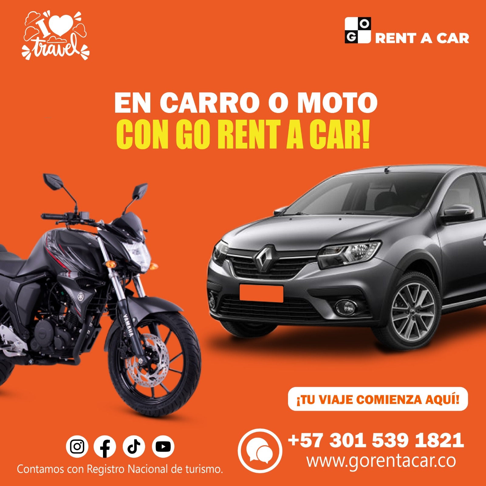 Rent a car Medellín