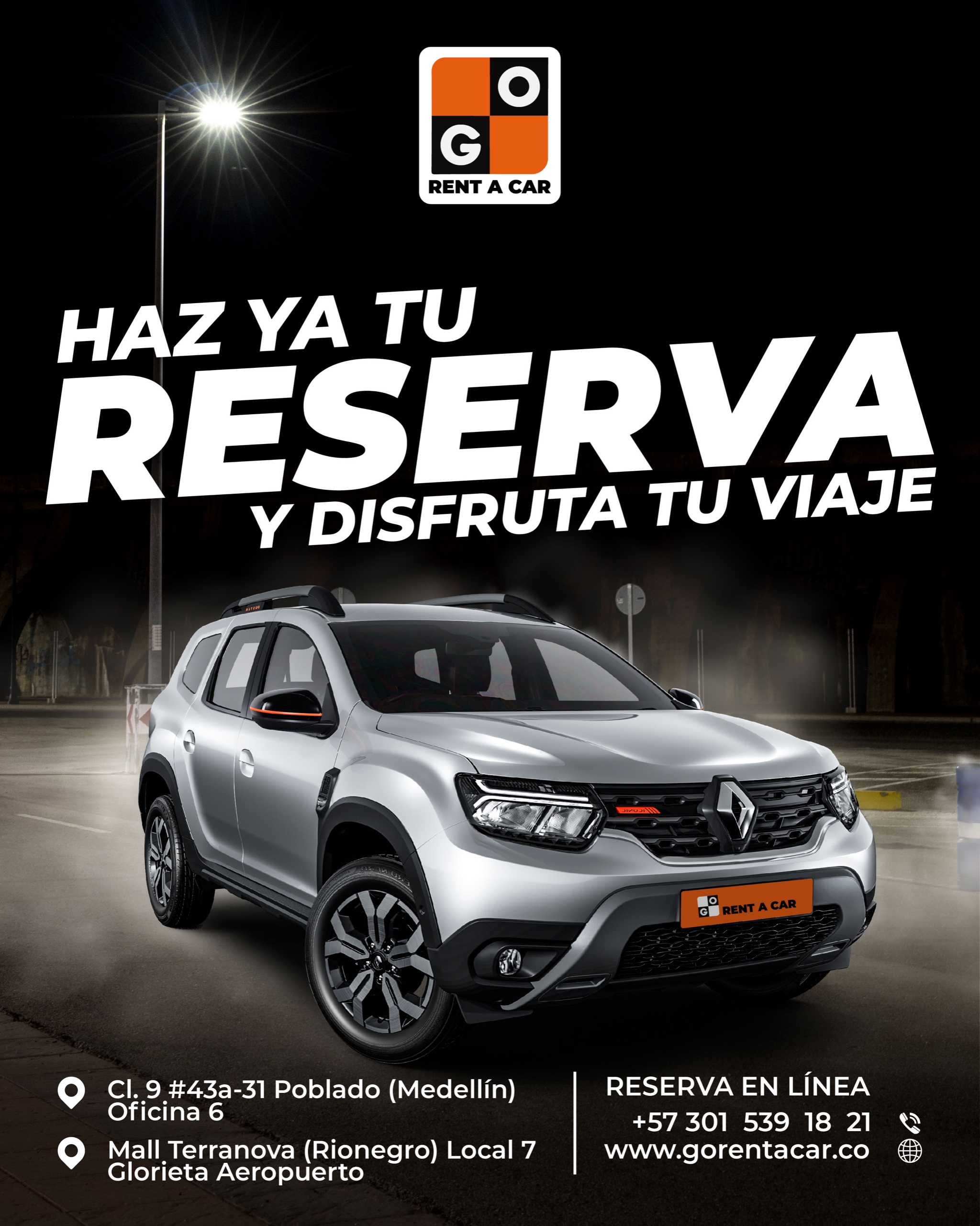 Renta de Vehículos Medellín y Rionegro