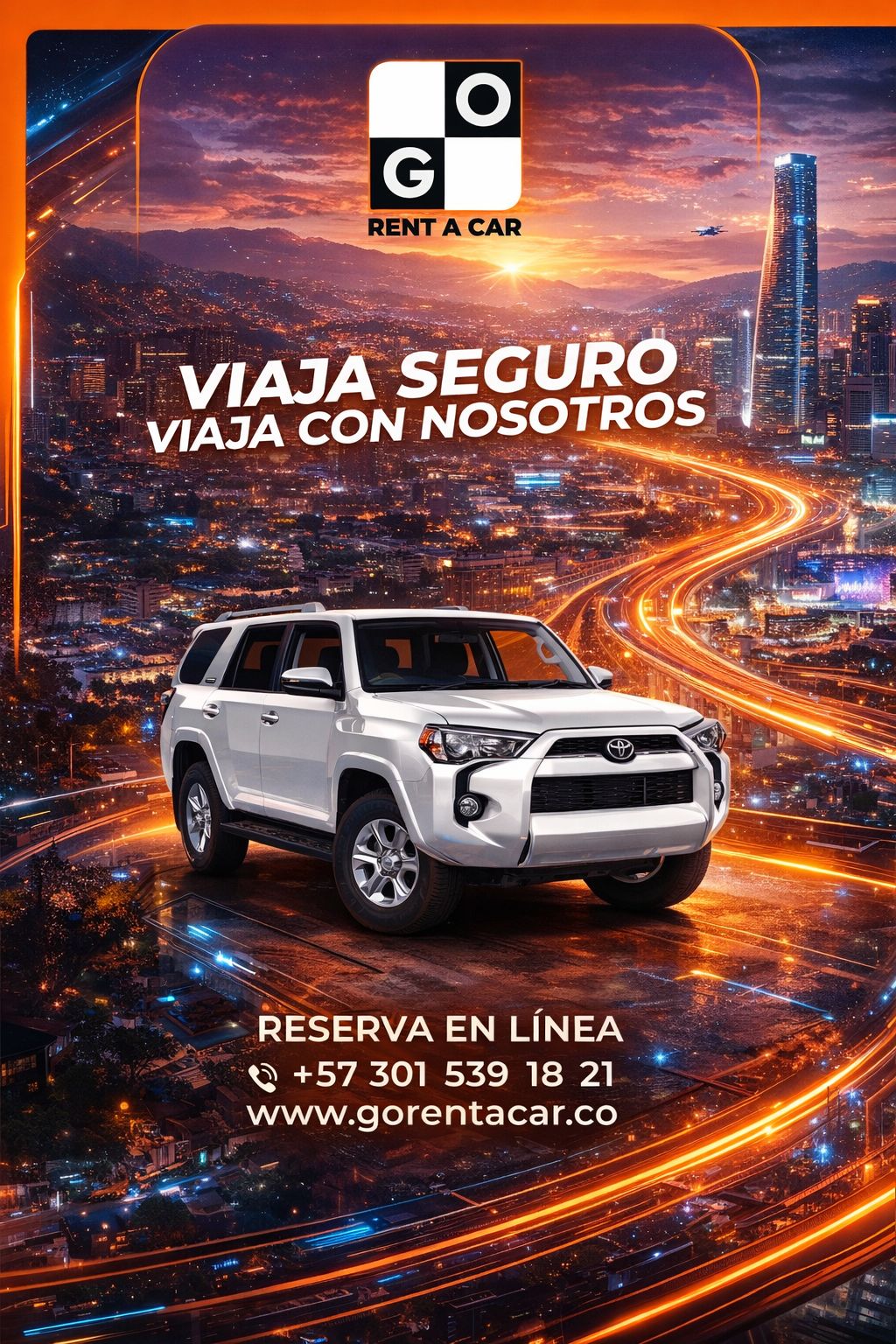 Renta de Camionetas en Medellín y Rionegro
