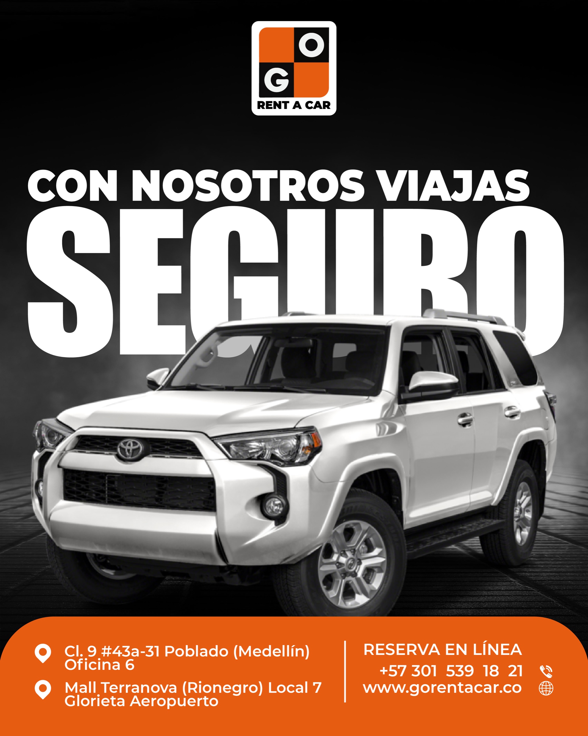 Rentar camioneta en Medellin