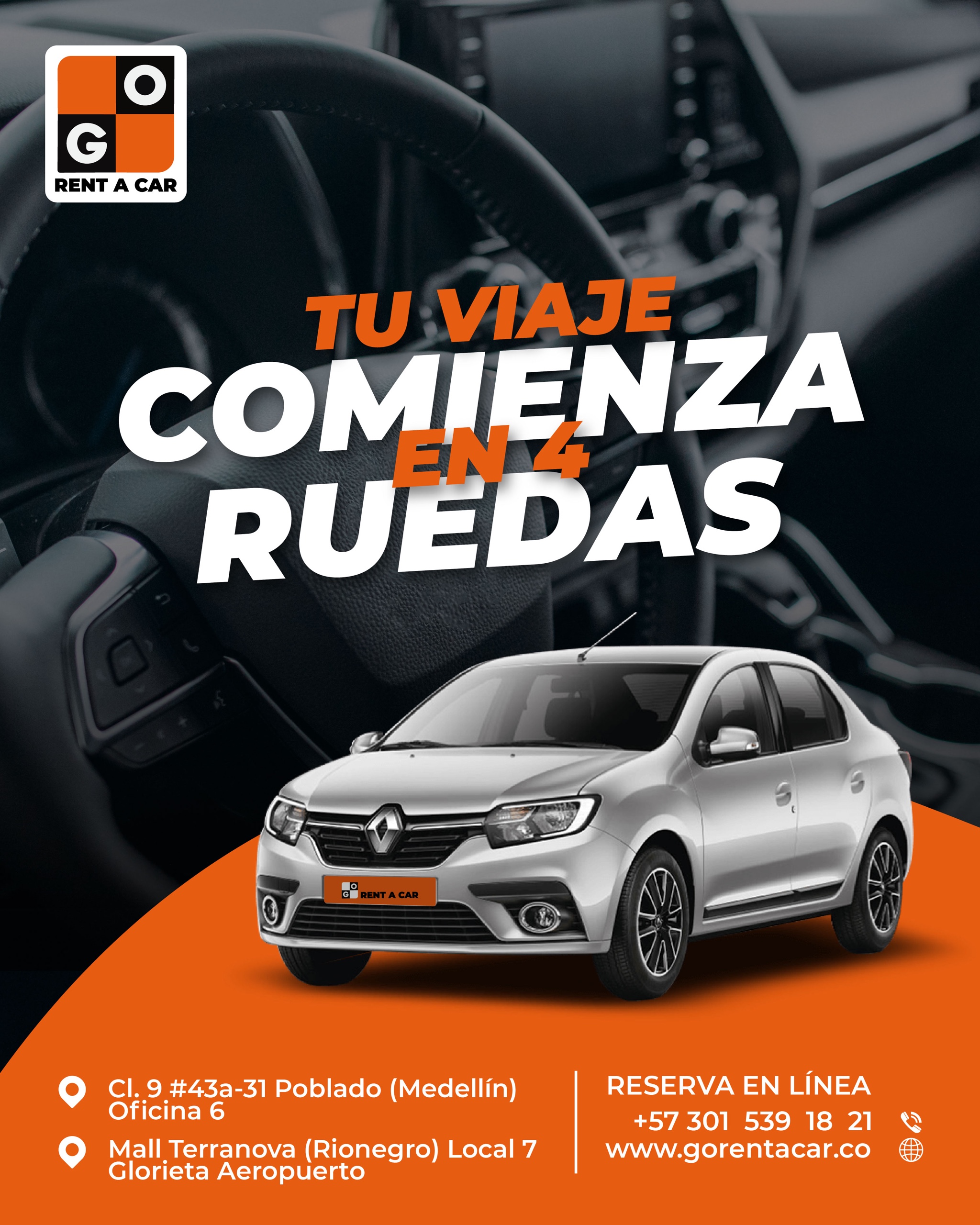 alquiler carros medellin