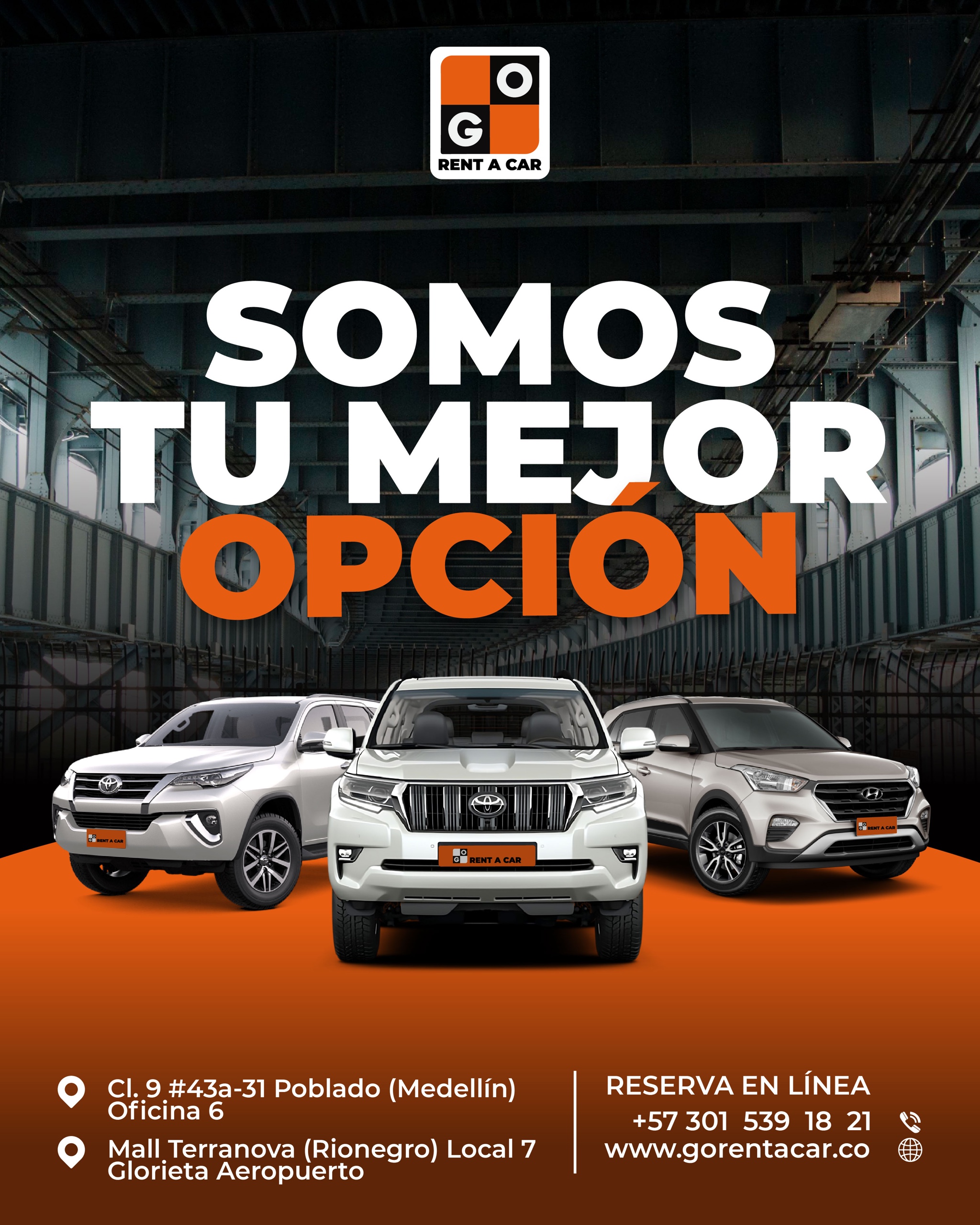 Alquiler de carros en medellín